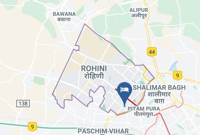 New Delhi - Fabhotel Swaruchi Inn Maps
