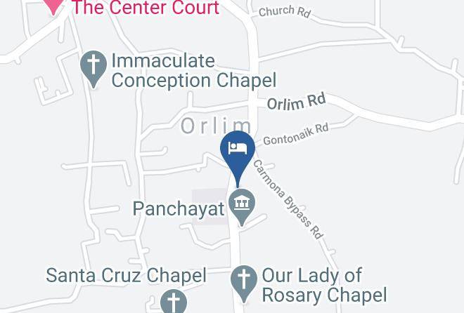 Fabhotel The Avenue Map