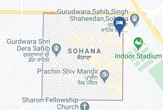 Mohali - Fabhotel The Shivaay Maps