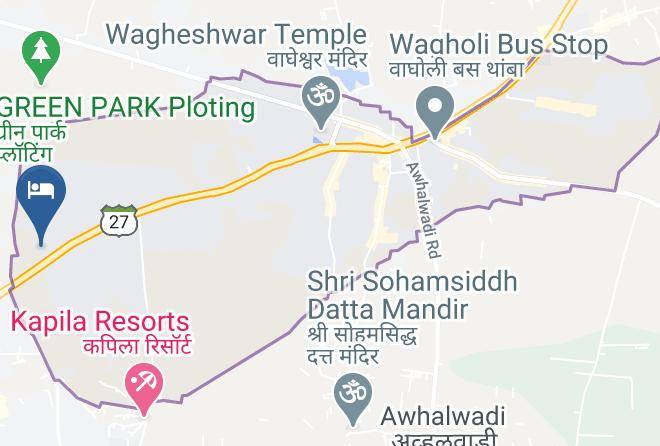 Pune - Fabhotel Tulip Comforts Maps
