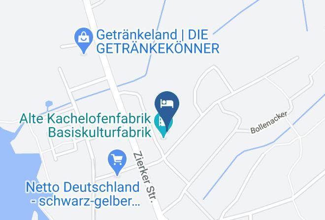Mecklenburgische Seenplatte - Fabrik Gastehaus Maps
