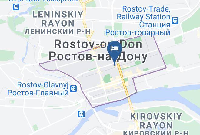 Rostov Na Donu - Fabrika Hotel Maps