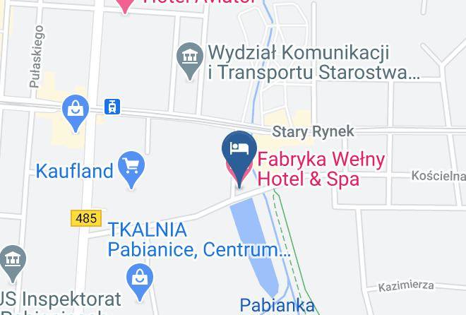 Pabianicki - Fabryka Welny Hotel & Spa Maps