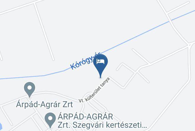 Szegvar - Facanos Vendeghaz Maps