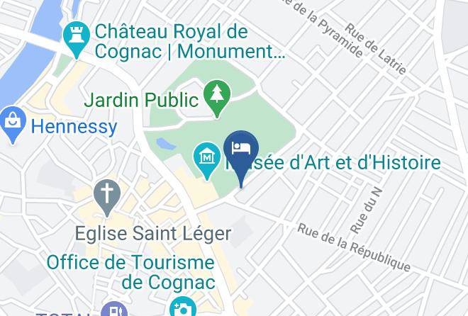 Charente - Face Au Jardin Maps
