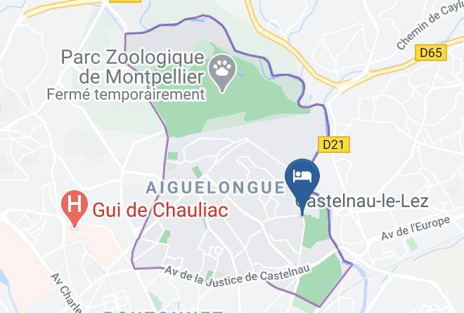 Herault - Face Au Parc Chambres D'hotes Maps