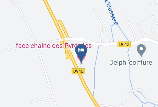 Pyrenees Atlantiques - Face Chaine Des Pyrenees Maps