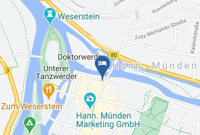 Gottingen - Fachwerk Hotel Eisenbart Maps
