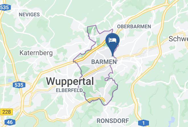 Wuppertal - Fachwerk Hotel Wuppertal Maps