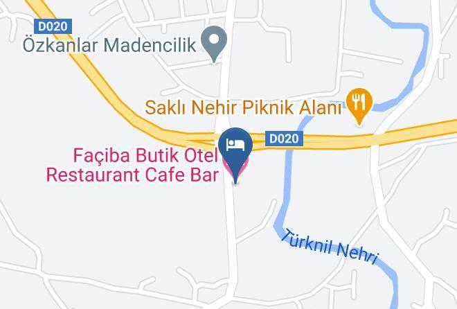 Sile - Faciba Butik Otel Restaurant Cafe Bar Maps