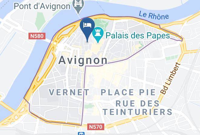 Vaucluse - Face Au Palais Maps