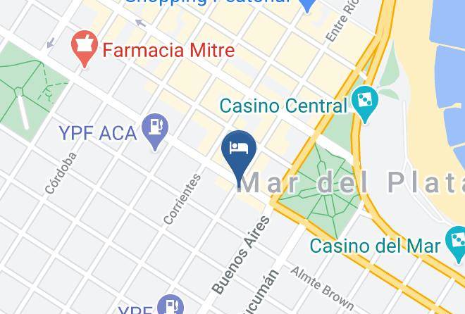 General Pueyrredon Partido - Facon Del Mar Hotel Maps