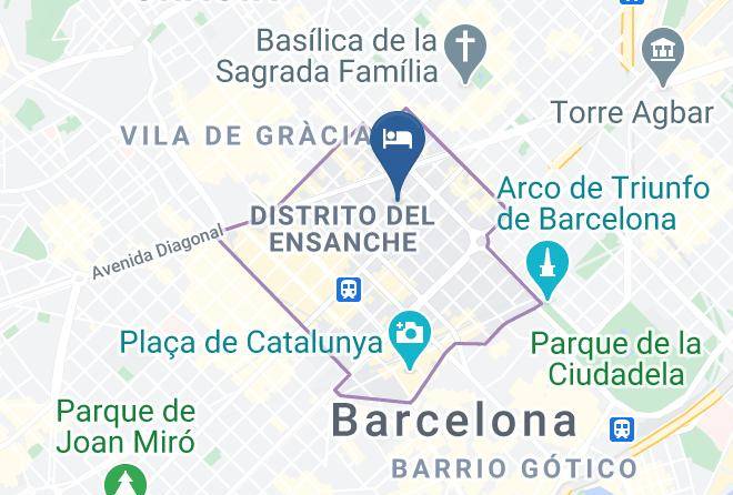 Barcelona - Factory Suites Barcelona Maps
