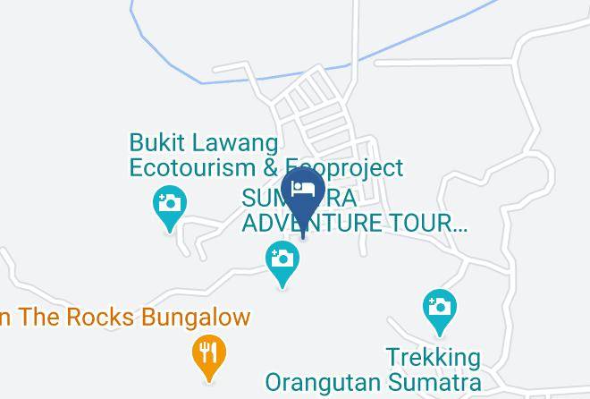 Fadhil Guest House Map - North Sumatra - Langkat Regency