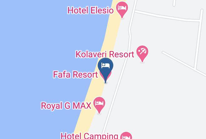Kavaje - Fafa Resort Maps