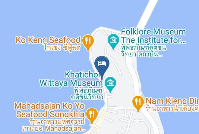 Amphoe Mueang Songkhla - Fah Praitawan Resort Maps