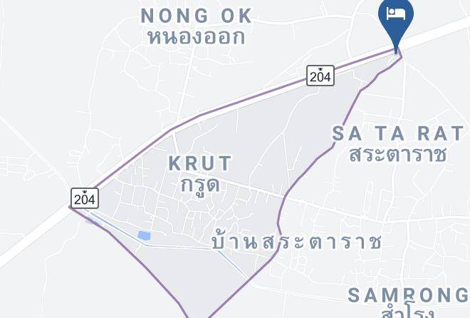 Amphoe Mueang Nakhon Ratchasima - Fah Proudon Hotel Maps