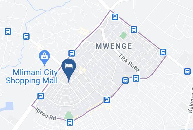 Kinondoni - Fahari Hotel Dar Es Salam Maps