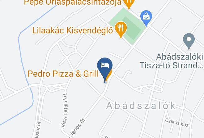 Abadszalok - Fahaz Motel Maps