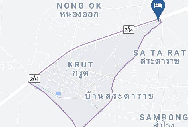 Amphoe Mueang Nakhon Ratchasima - Fahproudfon Hotel Maps