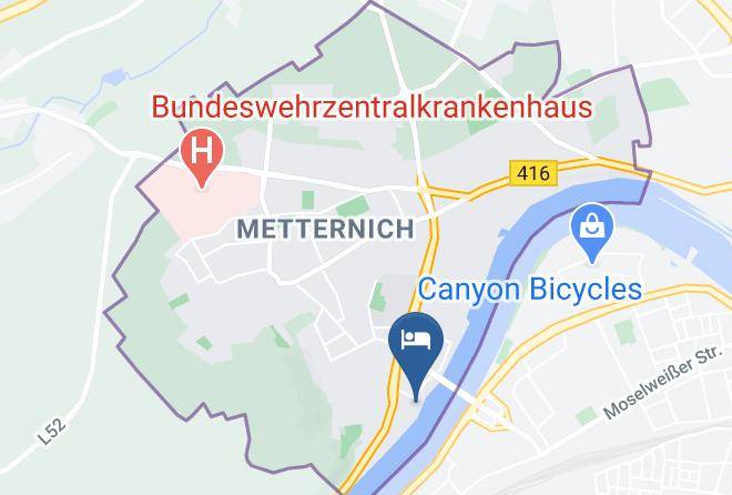 Coblenz - Fahrhaus Koblenz Maps