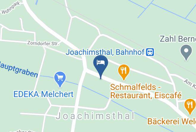 Barnim - Fahrradpension Joachimsthal Maps