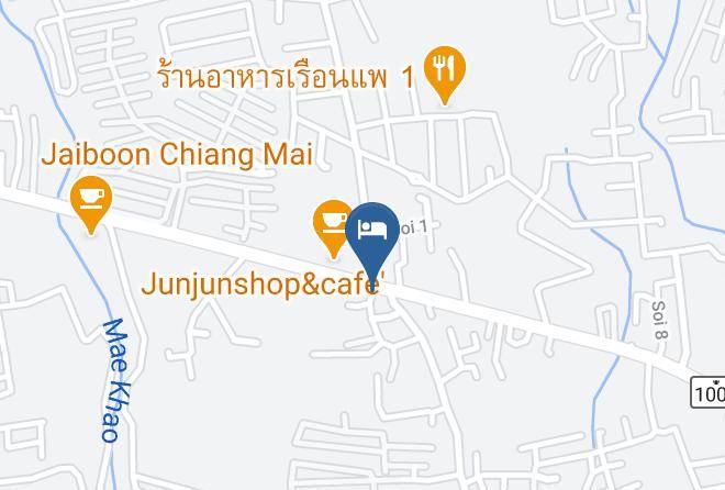 Amphoe San Kamphaeng - Fai Kham Boutique Maps