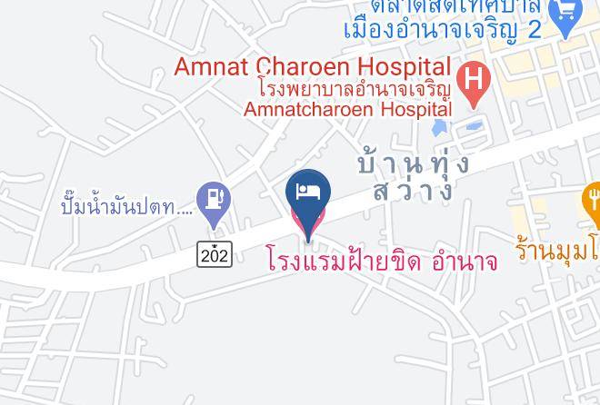 Amphoe Mueang Amnat Charoen - Fai Khit Amnat Hotel Maps