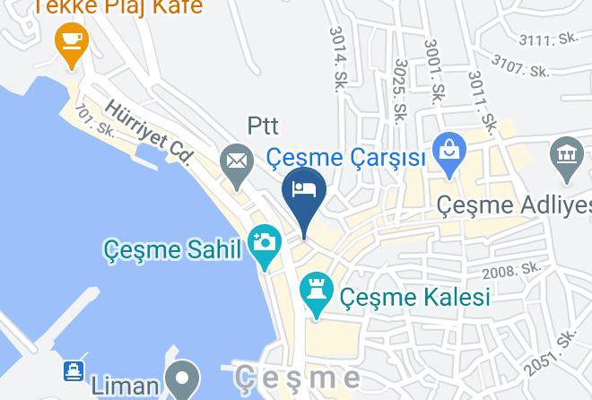 Cesme - Faik Hotel Maps