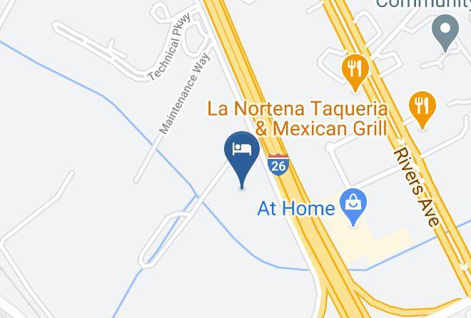 Charleston - Fain's Rv Park Maps