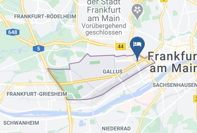 Frankfurt Am Main - Fair Hotel Europaallee Maps