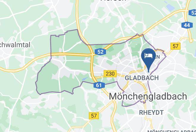 Monchengladbach - Fair Hotel Monchengladbach Maps