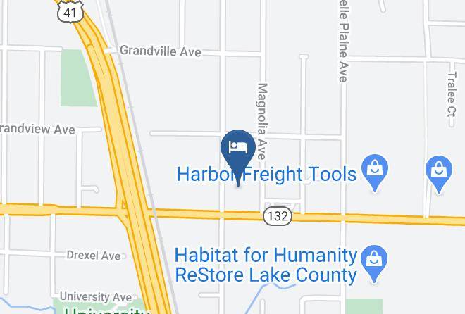 Lake - Fairbridge Inn Express Gurnee Maps