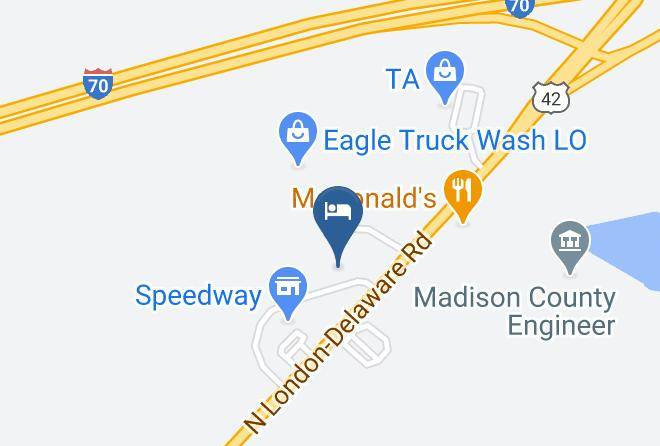 Madison - Fairbridge Inn Express London Maps