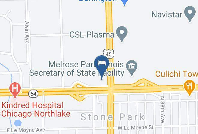 Cook - Fairbridge Inn Express Melrose Park Maps