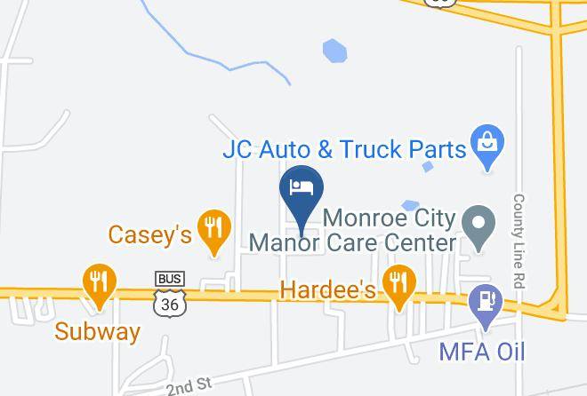 Marion - Fairbridge Inn Express Monroe City Maps