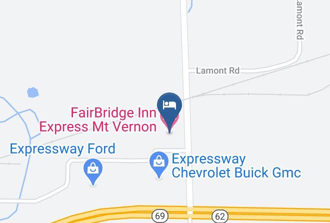Posey - Fairbridge Inn Express Mt Vernon Maps