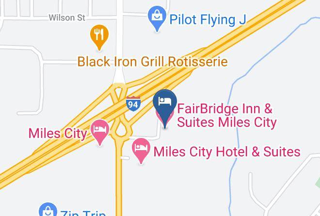Custer - Fairbridge Inn & Suites Miles City Maps
