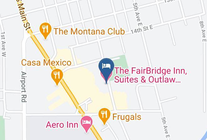 Flathead - The Fairbridge Inn Suites & Outlaw Convention Center Maps