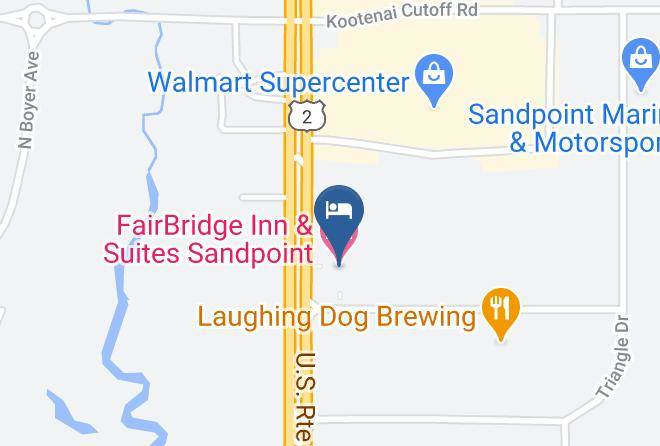 Bonner - Fairbridge Inn & Suites Sandpoint Maps
