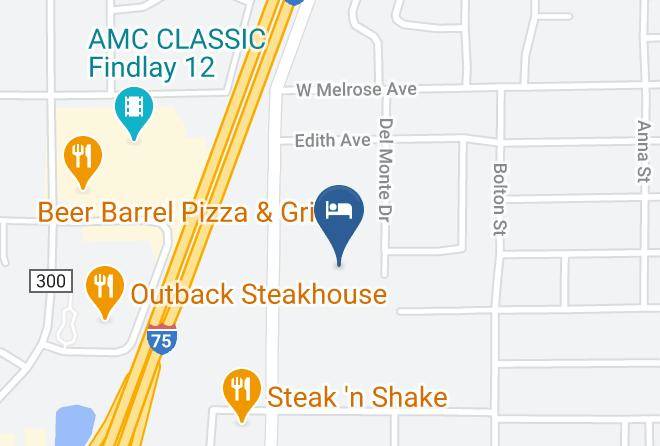 Hancock - Fairbridge Inns And Suites Findlay Maps
