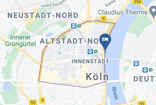 Cologne - Faircruise Deluxe Hotelship Cologne Maps