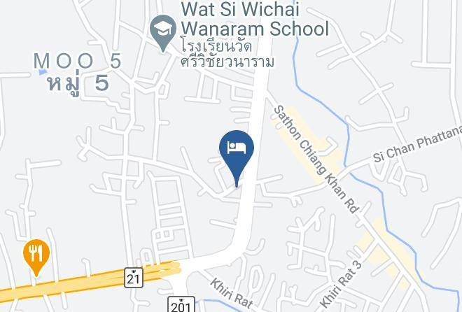 Amphoe Mueang Loei - Fairfair Boutique Resort Maps