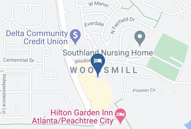 Fayette - Fairfield By Marriott Atlanta Peachtree City Maps