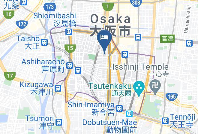 Osaka City Naniwa Ward - Fairfield By Marriott Osaka Namba Maps