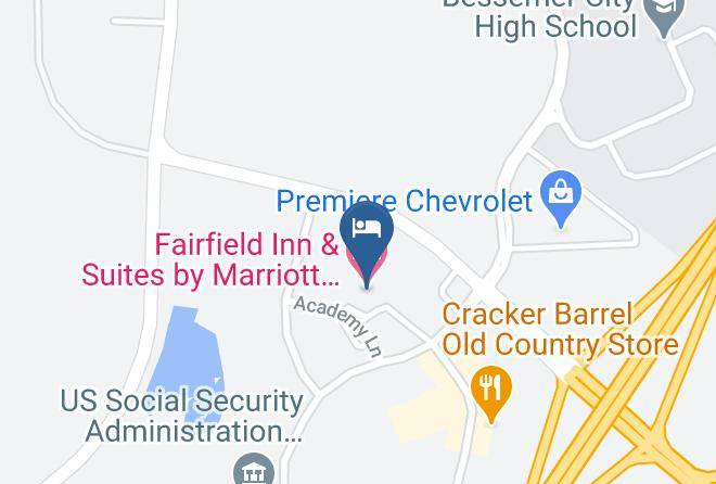Jefferson - Fairfield Inn & Suites By Marriott Birmingham Bessemer Maps