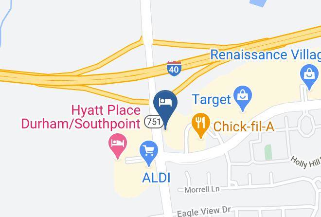 Durham - Fairfield Inn & Suites By Marriott Durham Southpoint Maps