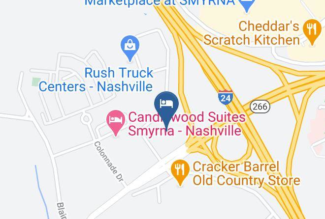 Rutherford - Fairfield Inn & Suites By Marriott Nashville Smyrna Maps