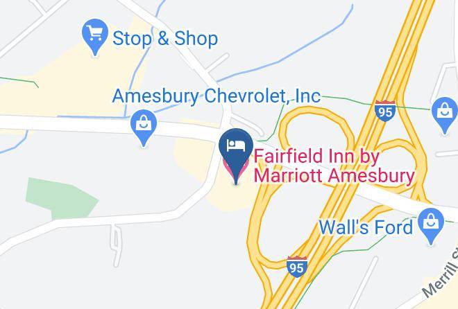 Fairfield Inn By Marriott Amesbury Map
