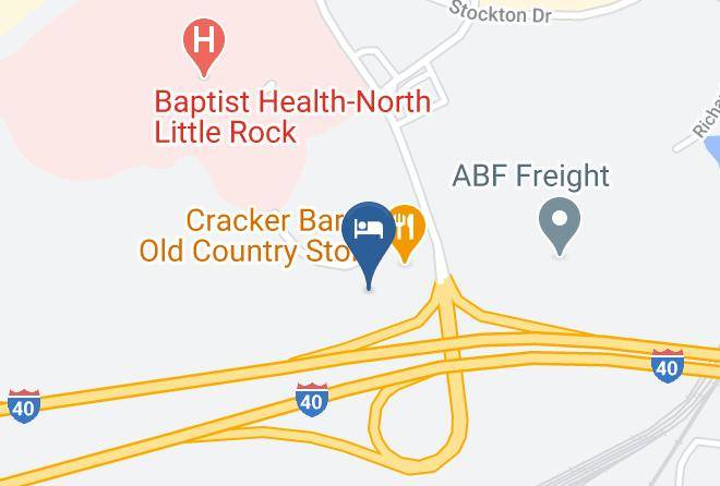 Pulaski - Fairfield Inn By Marriott Little Rock North Maps